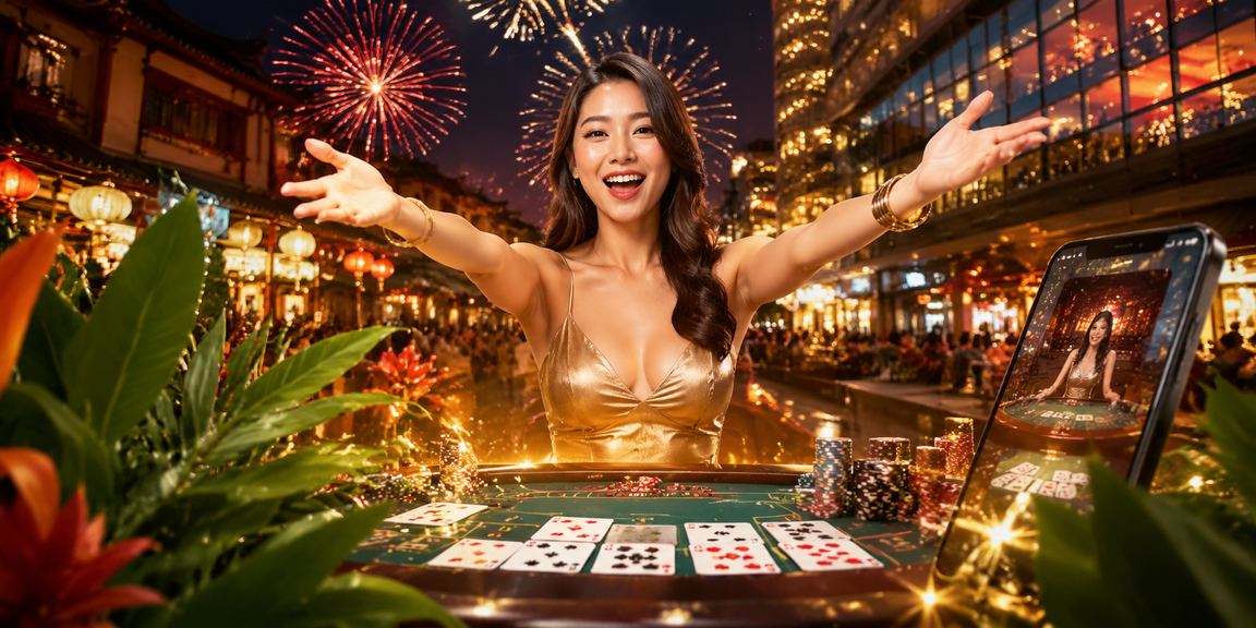 Permainan baccarat kasino langsung di Melaka melalui 13485